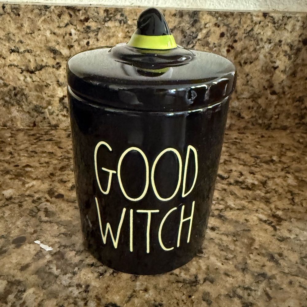 RAE DUNN Good Witch Jar‎ Canister NIB